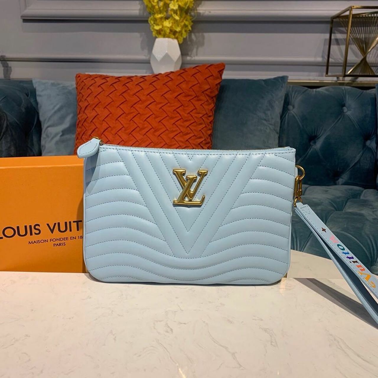 Louis vuitton zipper clutch hot sale