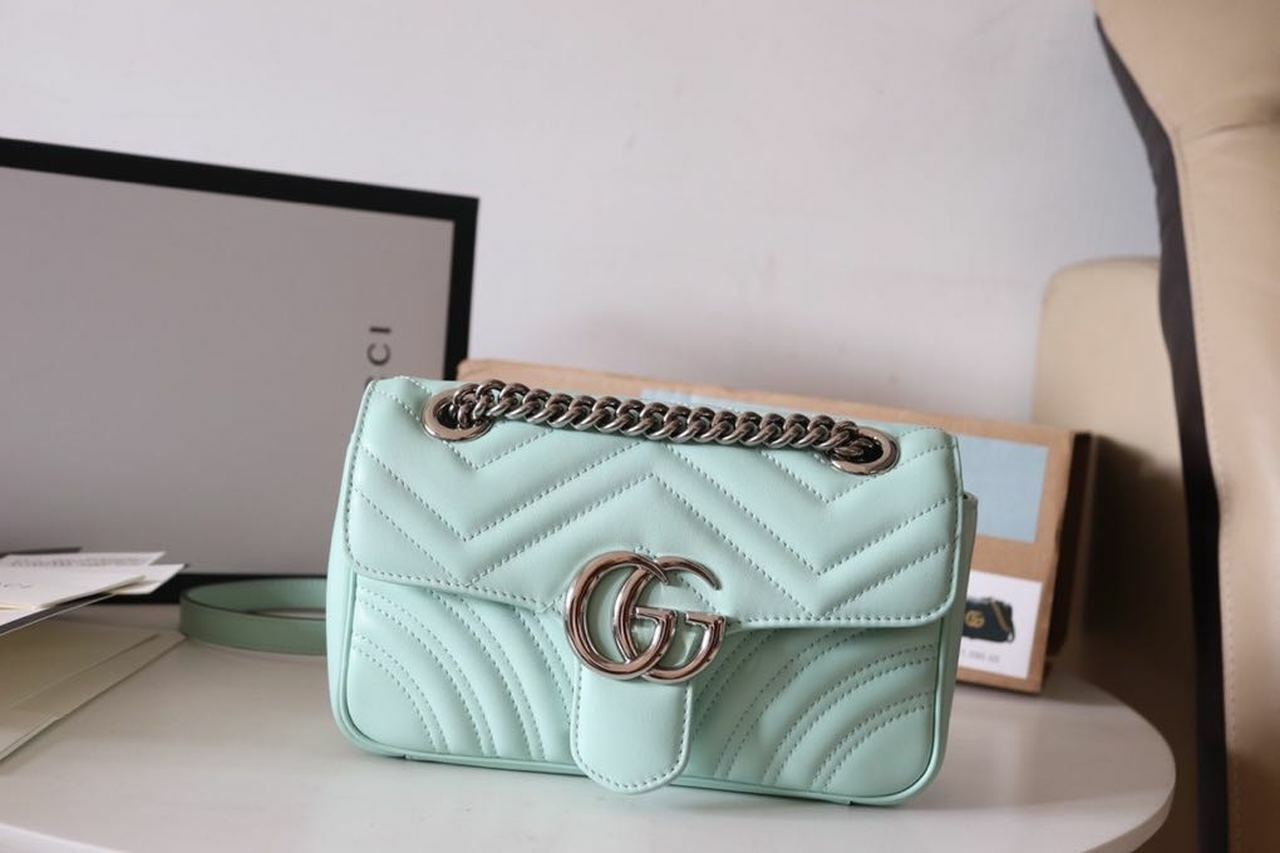 gucci marmont mint green