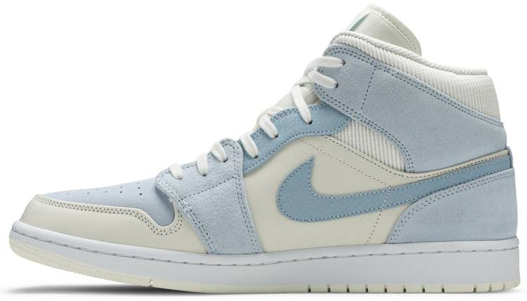 jordan 1 mid sail light blue