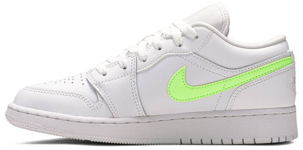 jordan 1 low white neon