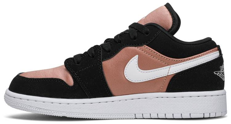 Air Jordan 1 Low GS 'White Rose Gold 