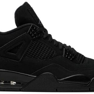 Air Jordan 4 Retro &#8216;Black Cat&#8217; 2020 CU1110-010 - Ganebet Store