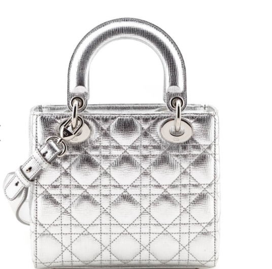 dior bags silver