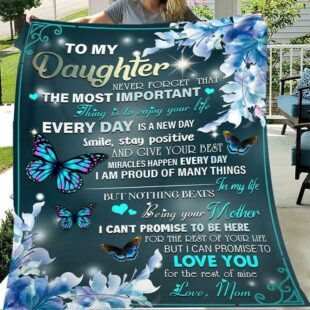 To My Daughter - Never Forget That The Most Important - Blanket - Ganebet Store Fresh Del