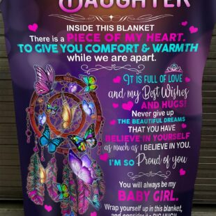 To My Daughter - You Will Always Be My Baby Girl - Blanket - Ganebet Store Fresh Del