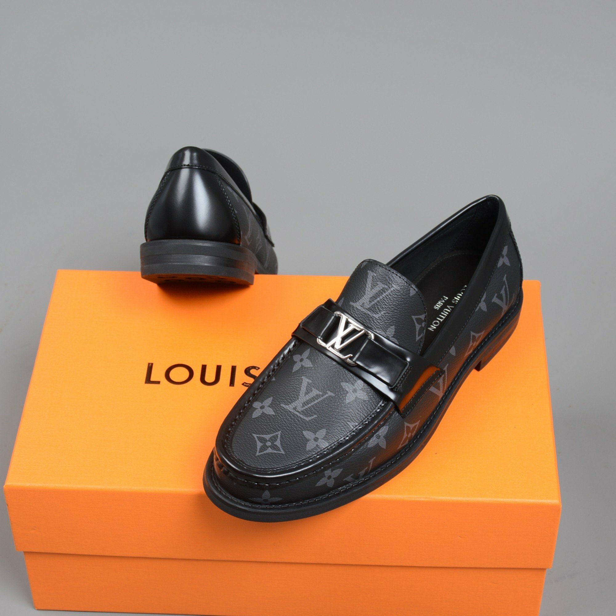 Louis Vuitton Monte Carlo Moccasin Men Shoes Brown Ganebet Store