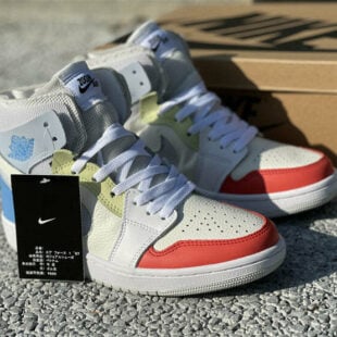 Nike Kids TEEN Air Jordan sort 1 sneakers