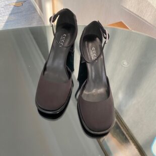 Gucci Platform Sandal Black Women Shoes - Ganebet Store