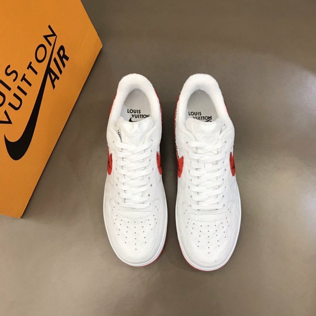 Louis Vuitton And Nike hoax Air Force 1 By Virgil Abloh Sneaker For Men  Shoes - Gmar Store - air max ltd man shoes outlet - Gmar Store