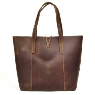 The Bard Weekender | Handmade Leather Duffle Bag - Ganebet Store Fresh Del