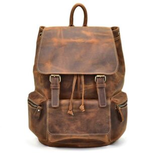 The Brandt Weekender | Small Leather Duffle Bag - Ganebet Store Fresh Del