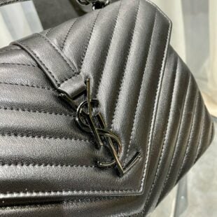 Yves Saint Laurent Puffer Small Chain Bag in Quilted Lambskin Арт