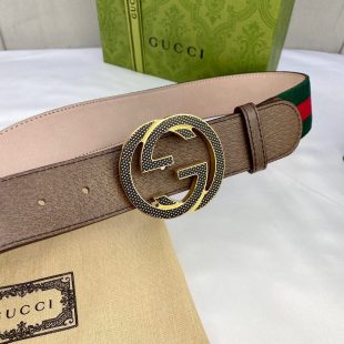 Gucci Belt With Double G Buckle