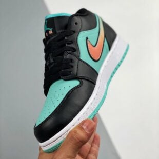 Кросівки nike air jordan 1 mid se bright citrus