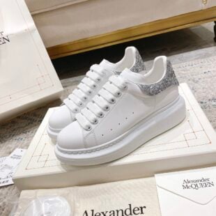 alexander mcqueen paint splatter wedge sole sneaker