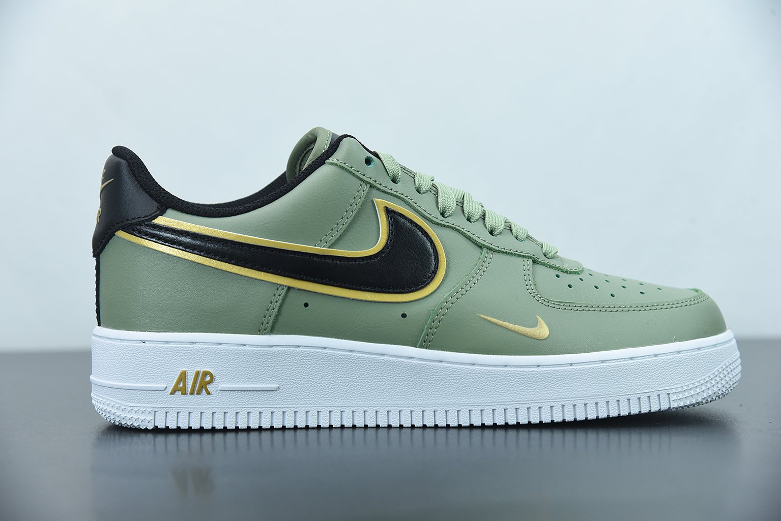 Air Force 1 Low '07 LV8 Double Swoosh Olive Gold Black DA8481-300 ...