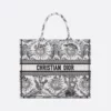 Xs Crystalia Canvas & Leather Tote Mat Bag