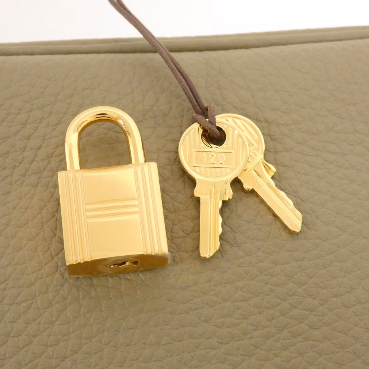 Hermes Gold Lock Bag