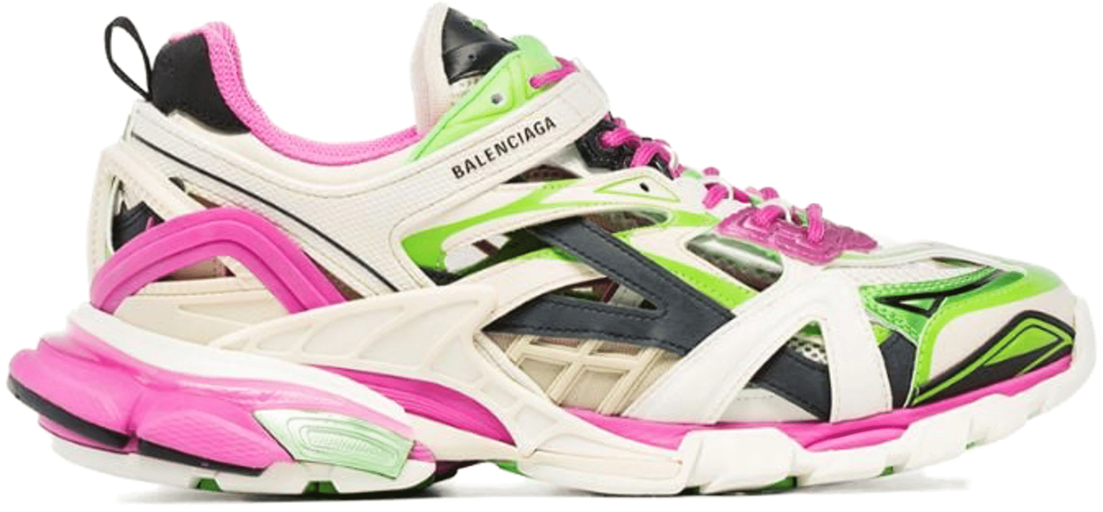 balenciaga pink green