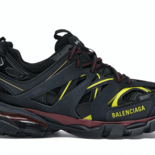 Balenciaga Track Trainers Black Bordeaux Men’s Size 7 – 12 US - Ganebet Store